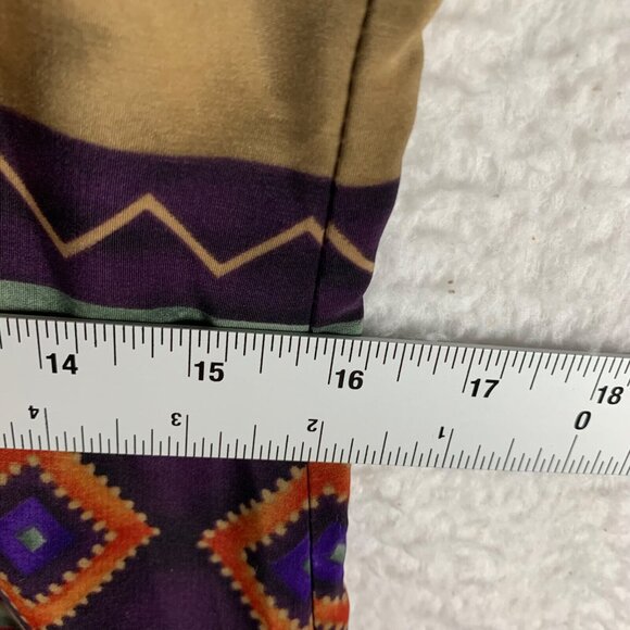 VTG J. Stevens by Carol Escritor Women's Aztec Print‎ Button Front Shirt Dress 6 - Picture 7 of 14